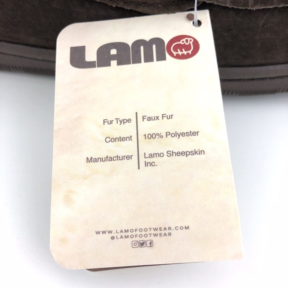 Lamo Harrison Slippers Men\'s Size 12 Brown Suede Leather Rubber Sole Moccasin main image 4